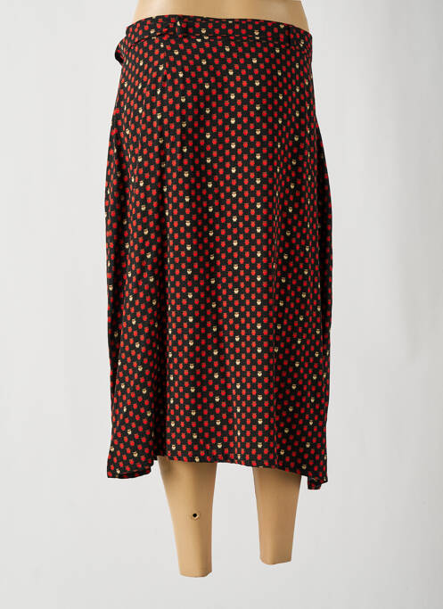 Jupe mi-longue noir DIPLODOCUS pour femme