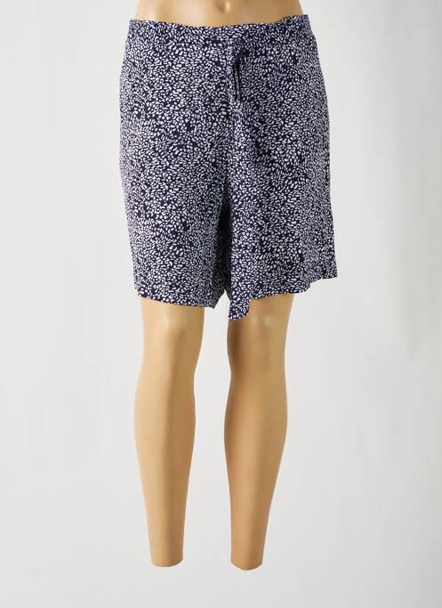 Short bleu MSN pour femme