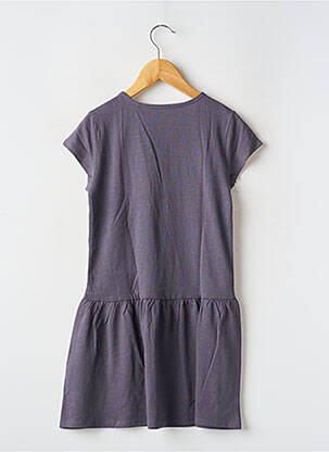 Robe mi-longue manches courtes manches courtes gris ESPRIT fille