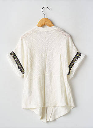 Gilet manches courtes stretch beige TEDDY SMITH fille