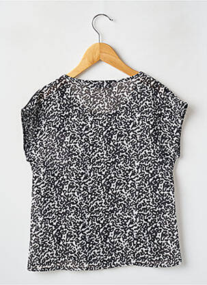 Top manches courtes manches courtes noir TEDDY SMITH fille