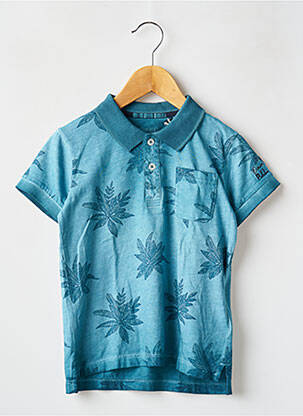 Polo tissage jersey manches courtes bleu PEPE JEANS garcon