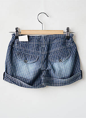 Short délavé taille ajustable bleu TEDDY SMITH garçon