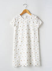 Robe mi-longue blanc MAYORAL pour fille seconde vue