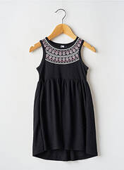 Robe mi-longue noir 3 POMMES pour fille seconde vue