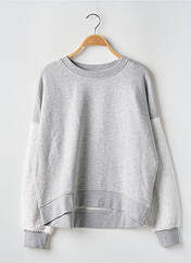 Sweat-shirt gris TEDDY SMITH pour fille seconde vue