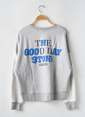 Sweat-shirt gris TEDDY SMITH pour fille seconde vue