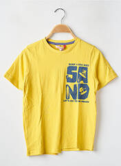 T-shirt jaune BOBOLI pour garçon seconde vue