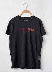 T-shirt noir TEDDY SMITH pour garçon seconde vue