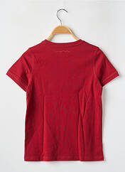 T-shirt rouge TEDDY SMITH pour garçon seconde vue