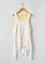 Tunique sans manche blanc PEPE JEANS pour fille seconde vue