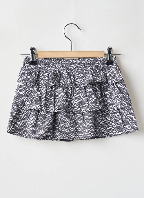 Jupe mi-longue bleu 3 POMMES pour fille