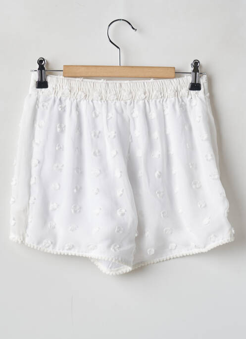 Jupe short blanc TEDDY SMITH pour fille