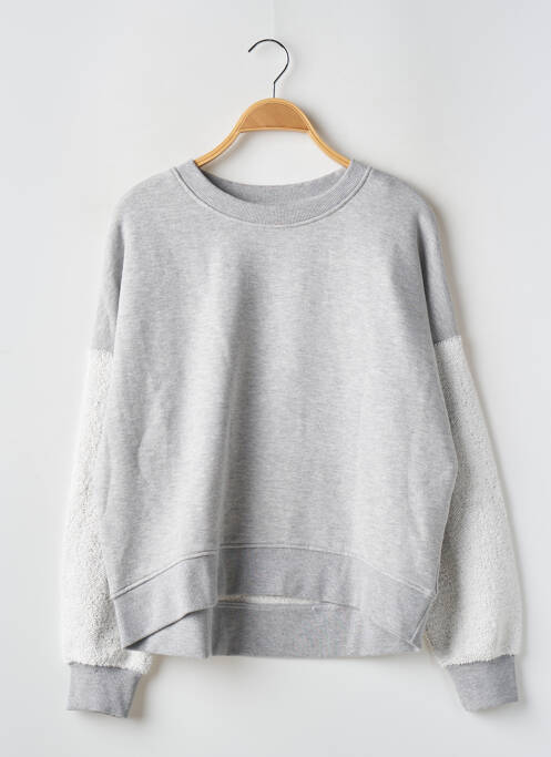 Sweat-shirt gris TEDDY SMITH pour fille