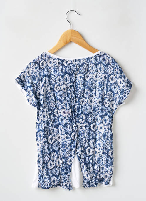 T-shirt bleu 3 POMMES pour fille