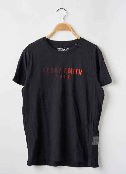 T-shirt noir TEDDY SMITH pour garçon