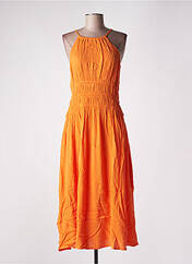 Robe longue orange MD'M pour femme seconde vue