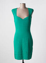 Robe mi-longue vert MORGAN pour femme seconde vue