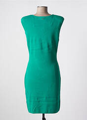 Robe mi-longue vert MORGAN pour femme seconde vue