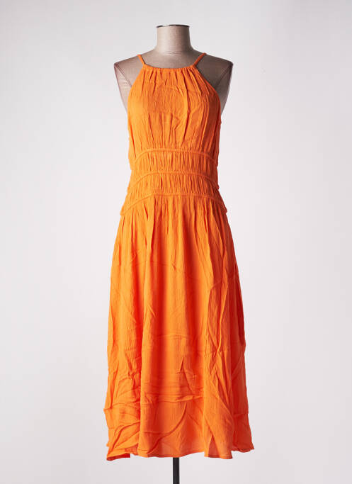 Robe longue orange MD'M pour femme