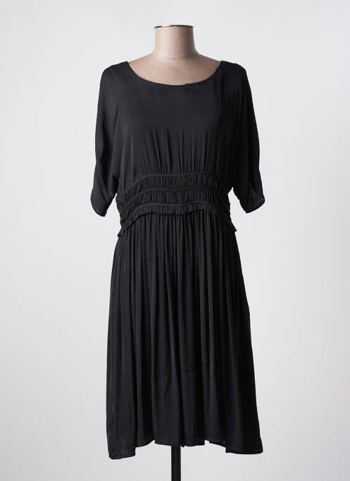 Robe mi-longue noir MD'M pour femme