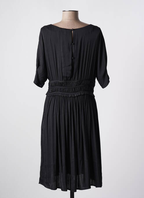 Robe mi-longue noir MD'M pour femme