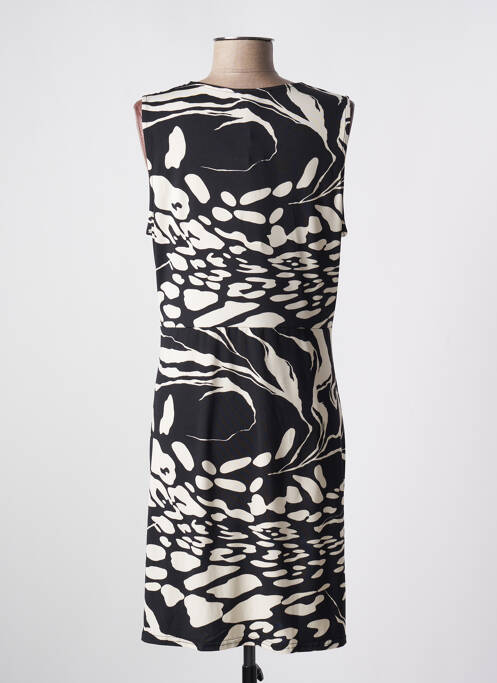 Robe mi-longue noir MORGAN pour femme