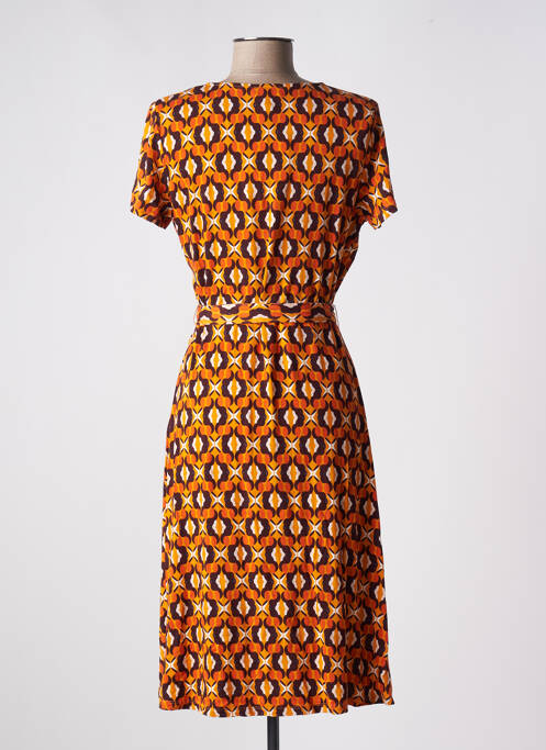 Robe mi-longue orange SURKANA pour femme