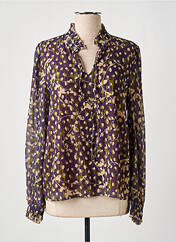 Blouse violet EGO pour femme seconde vue