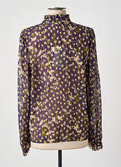 Blouse violet EGO pour femme seconde vue