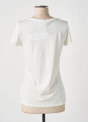 T-shirt blanc MORGAN pour femme seconde vue