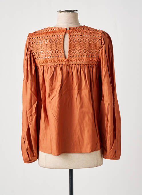 Blouse marron C'EST BEAU LA VIE pour femme