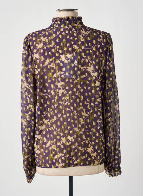Blouse violet EGO pour femme