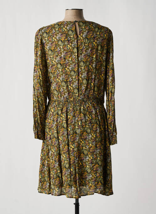 Robe mi-longue vert C'EST BEAU LA VIE pour femme