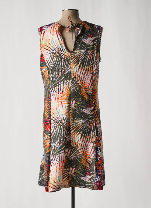 Robe mi-longue vert FRED SABATIER pour femme