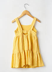 Robe mi-longue jaune MAYORAL pour fille seconde vue