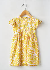 Robe mi-longue jaune MAYORAL pour fille seconde vue