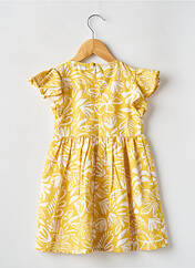 Robe mi-longue jaune MAYORAL pour fille seconde vue