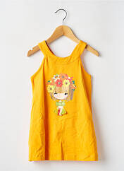 Robe mi-longue orange MAYORAL pour fille seconde vue