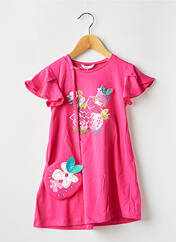 Robe mi-longue rose MAYORAL pour fille seconde vue