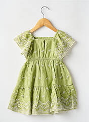 Robe mi-longue vert MAYORAL pour fille seconde vue