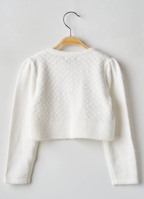 Gilet manches longues beige MAYORAL pour fille