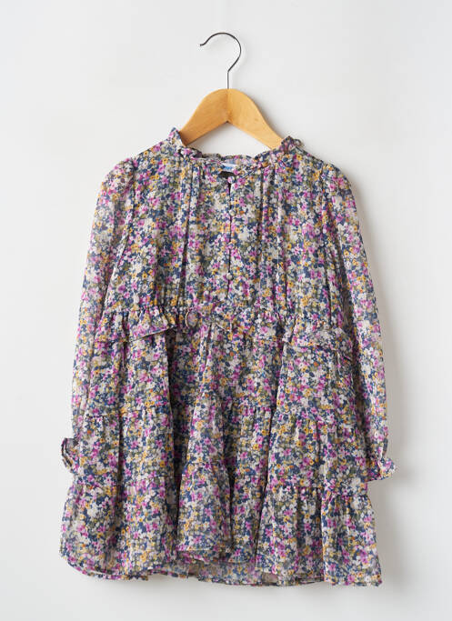 Robe mi-longue violet MAYORAL pour fille