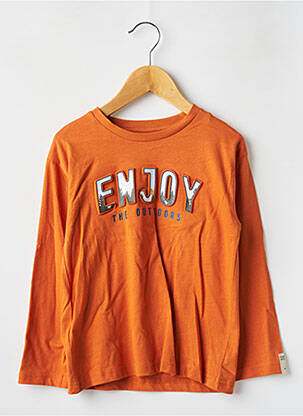 T-shirt manches longues manches longues orange MAYORAL garcon