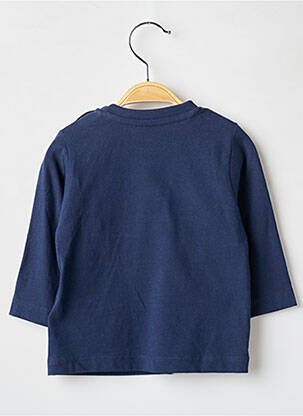 T-shirt fermeture pressionnée manches longues bleu MAYORAL garçon