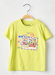 T-shirt stretch manches courtes vert MAYORAL garcon
