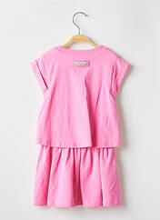 Robe mi-longue rose MAYORAL pour fille seconde vue