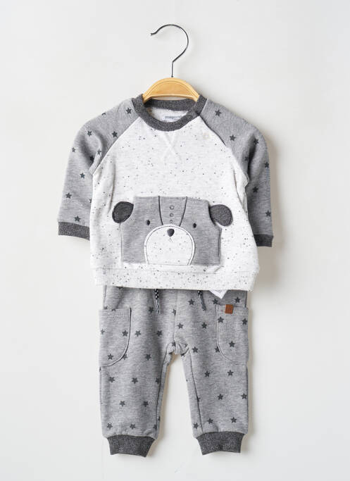 Ensemble pantalon taille élastique gris MAYORAL garcon