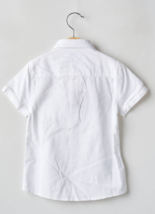 Chemise manches courtes blanc MAYORAL pour garçon