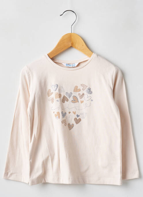 Top beige MAYORAL pour fille